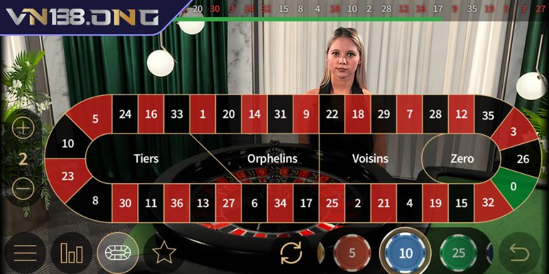 Công bố kết quả Roulette VN138