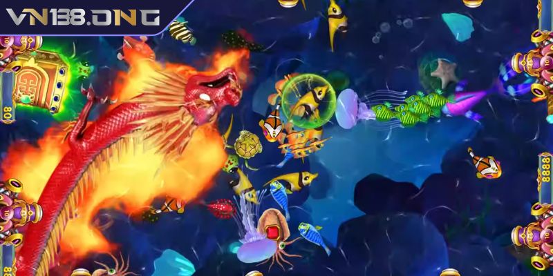 Hướng dẫn tham gia săn cá rồng VN138 update cho tân binh