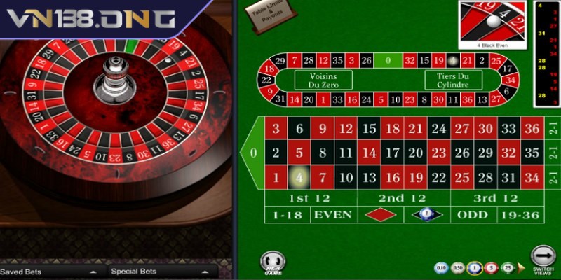 Chiến lược chơi Roulette trực tuyến cố định số 