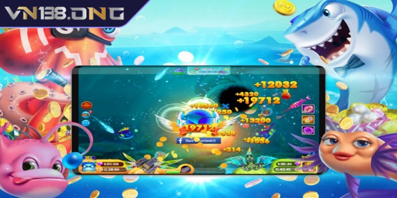 Thiết kế với giao diện game vô cùng ấn tượng 